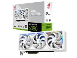 Asus Videókártya ROG Astral NVIDIA RTX 5080 16GB (ROG-ASTRAL-RTX5080-O16G-WHITE)